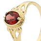 Antique Look Garnet Ring