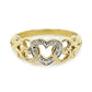 Diamond Heart Ring