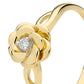 Diamond Set Camelia Ring