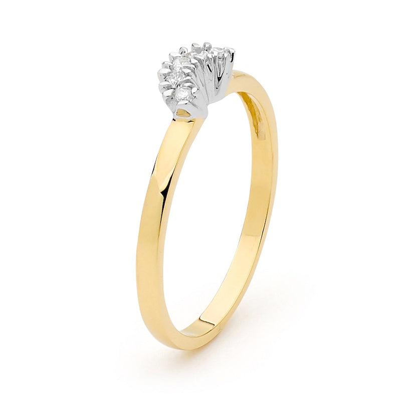 Wedding Ring  0.10ct Diamond  - Bella