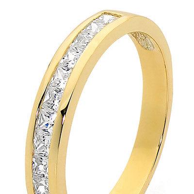 Princess Cut Diamond Eternity Ring - TDW