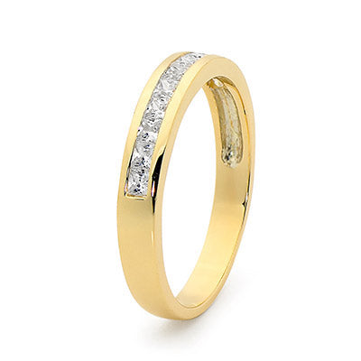 Princess Cut Diamond Eternity Ring - TDW