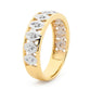 Diamond Set Two Tone Gold Ring