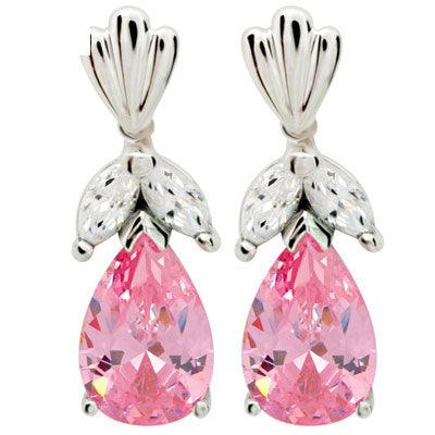 Oprah style Cubic Zirconia earrings