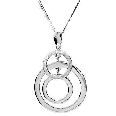 Sterling Silver circle pendant