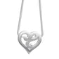 Silver Heart Pendant with Chain