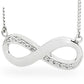 Sterling Silver Infinity Pendant