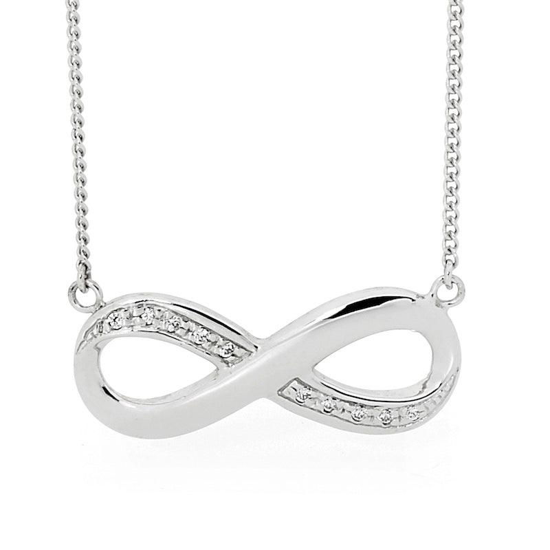 Sterling Silver Infinity Pendant