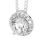 One Carat Size Cubic Zirconia Pendant