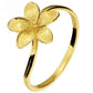 9 ct. Gold Frangipani Ring