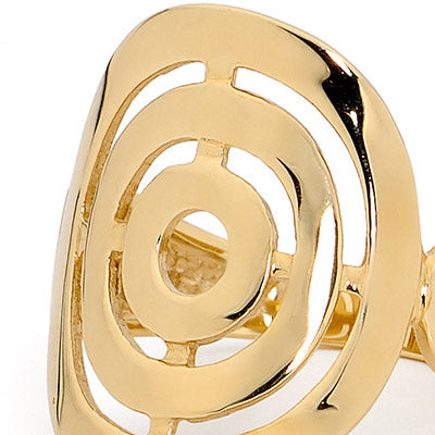 Gold Ring "Circle of life"