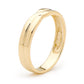 Gents Gold Plait Wedding Ring