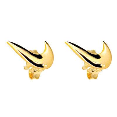 Gold Tick Earrings