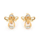 Angel Stud Earrings with Diamonds