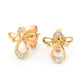 Angel Stud Earrings with Diamonds