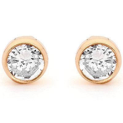 3.5 mm Cubic Zirconia Studs