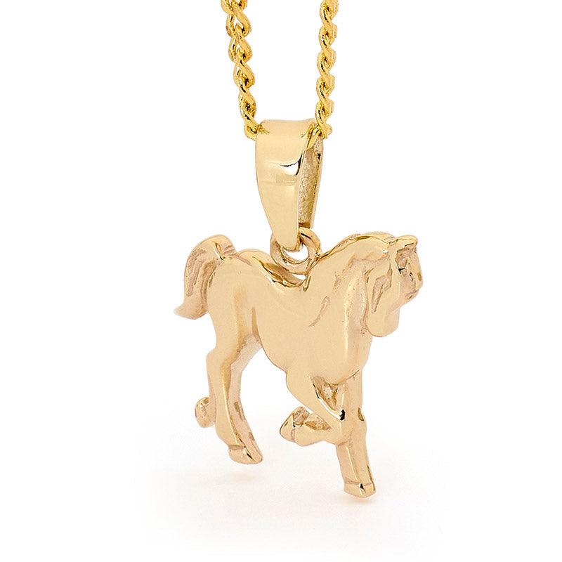 Golden Pony Pendant