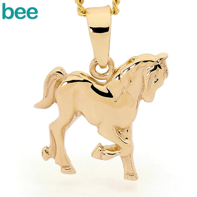 Golden Pony Pendant