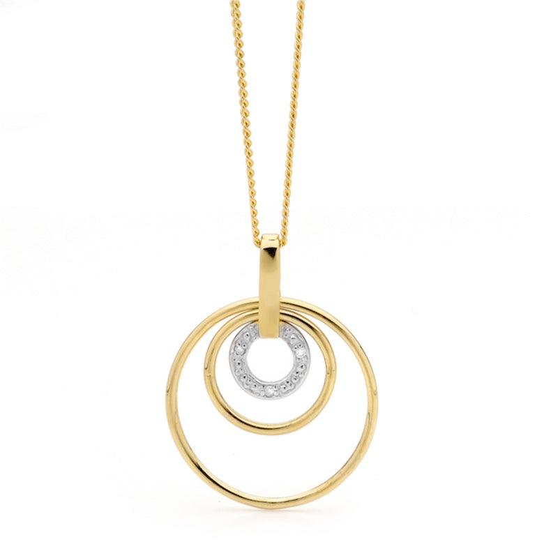 Diamond Pendant "Circle of life"