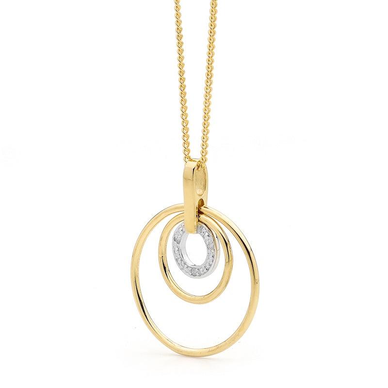 Diamond Pendant "Circle of life"