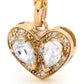 Sparkling Heart of Zirconia Pendant