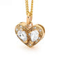 Sparkling Heart of Zirconia Pendant