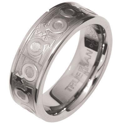 Unisex Tungsten Ring US Size 8