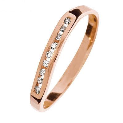 Diamond Eternity Ring "With a Twist"