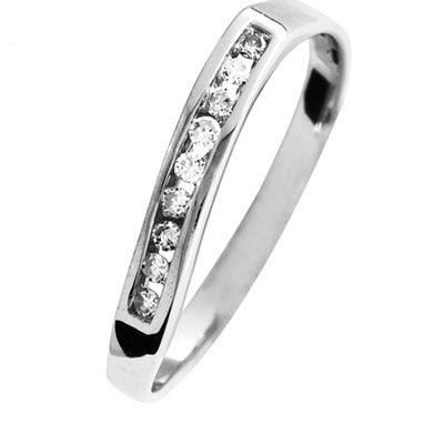 Diamond Eternity Ring "With a Twist"