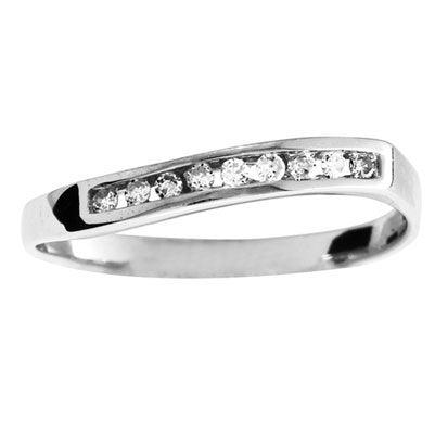 Diamond Eternity Ring "With a Twist"