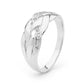 White Gold Diamond Dress Ring