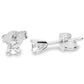 Diamond Studs White Gold - TDW = 0.5 Carat